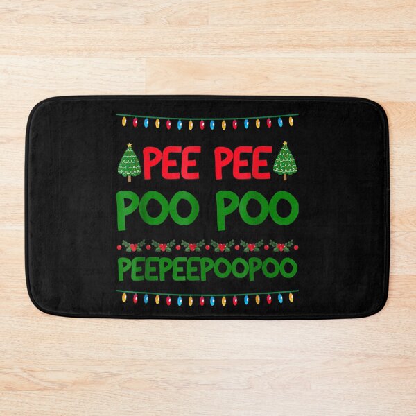 Item preview, Funny Pee Pee Poo Poo Ugly Christmas Sweater Style Holiday Humor designed and sold by Serene woods.