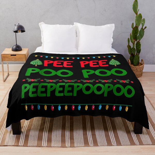 Item preview, Funny Pee Pee Poo Poo Ugly Christmas Sweater Style Holiday Humor designed and sold by Serene woods.