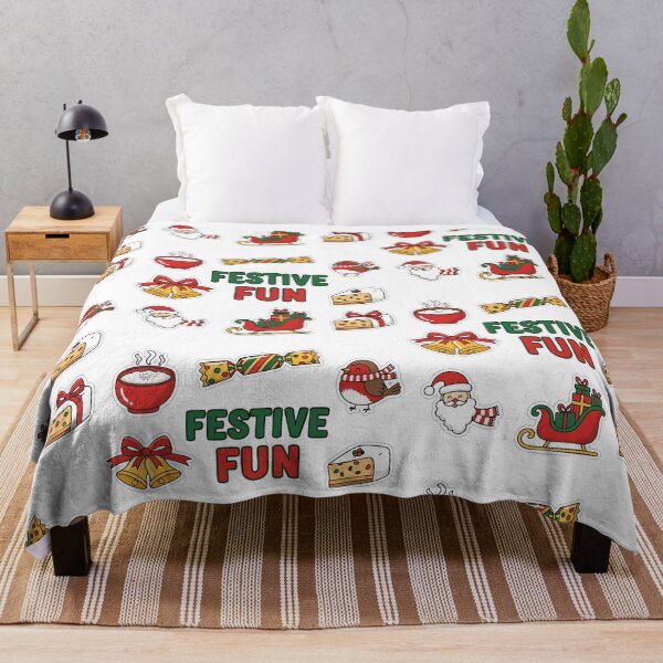 Item preview, Festive Fun Christmas Icon Sticker Set designed and sold by graphicnew.