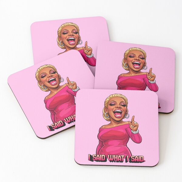 Item preview, I Said What I Said Sassy Reality TV Caricature Illustration designed and sold by SimplyJasper.