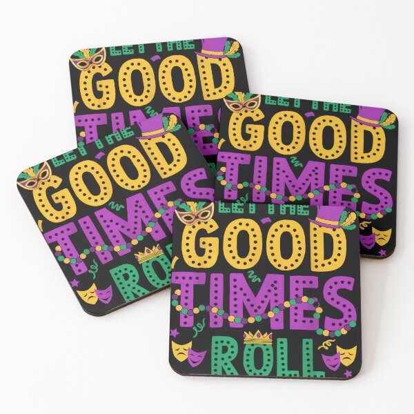 Item preview, Let The Good Times Roll Mardi Gras Carnival Art designed and sold by RoyesButler.
