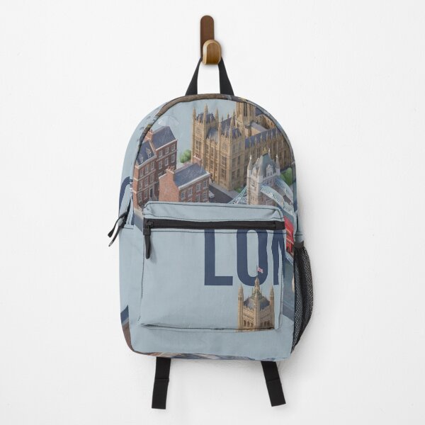 Item preview, London Landmarks in Miniature – Isometric 3D City Diorama Illustration designed and sold by Chetan-Anu.