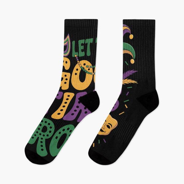 Item preview, Let The Good Times Roll Colorful Mardi Gras Design designed and sold by RoyesButler.