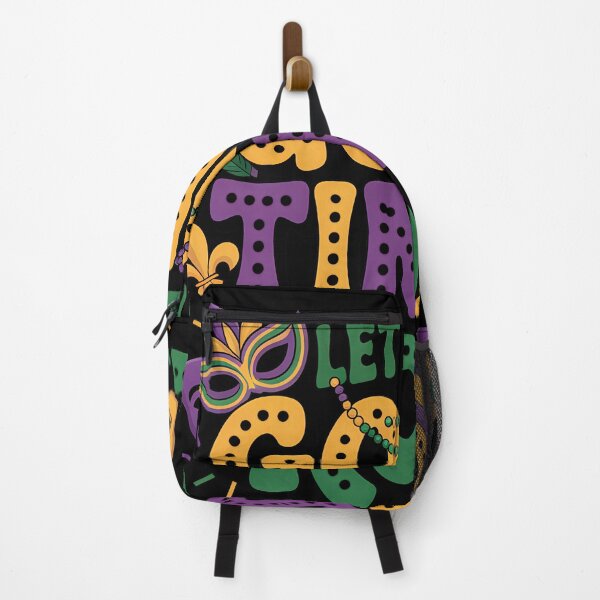 Item preview, Let The Good Times Roll Colorful Mardi Gras Design designed and sold by RoyesButler.