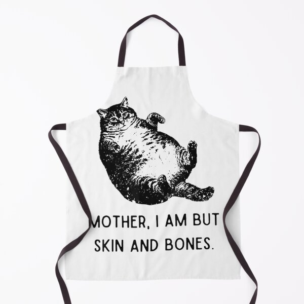 Item preview, Cat Mother I Am But Skin and Bones designed and sold by NormamArtworks.