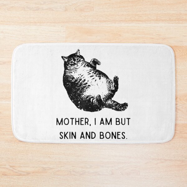 Item preview, Cat Mother I Am But Skin and Bones designed and sold by NormamArtworks.