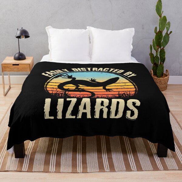 Item preview, Easily Distracted By Lizards Funny Lizard Animal Lover designed and sold by markettathorn.