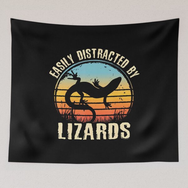 Item preview, Easily Distracted By Lizards Funny Lizard Animal Lover designed and sold by markettathorn.
