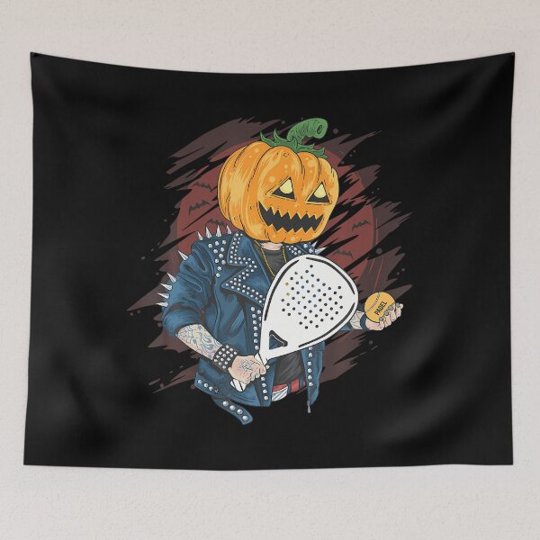 Item preview, Halloween Padel Pumpkin designed and sold by loladabiancj.