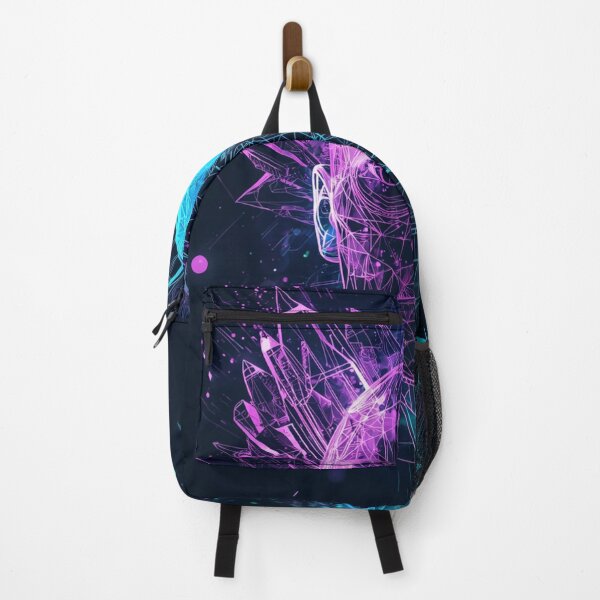 Item preview, Neon Cyberpunk Phantasm | Abstract Geometric Glitch Face Art designed and sold by goodcrystals.
