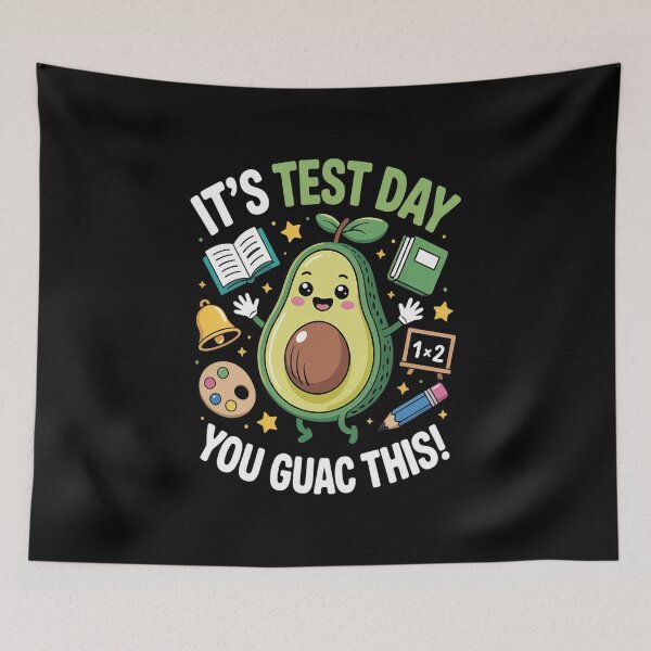 Item preview, It's Test Day You Guac This Funny Testing Day Avocado designed and sold by Moxizz.