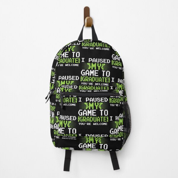 Item preview, I Paused My Game To Graduate Funny Graduation Graduate Gamer designed and sold by godzillabro.