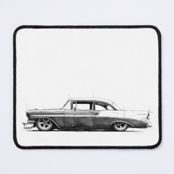 Item preview, 1956 Chevrolet Belair Sketch designed and sold by HoskingInd.