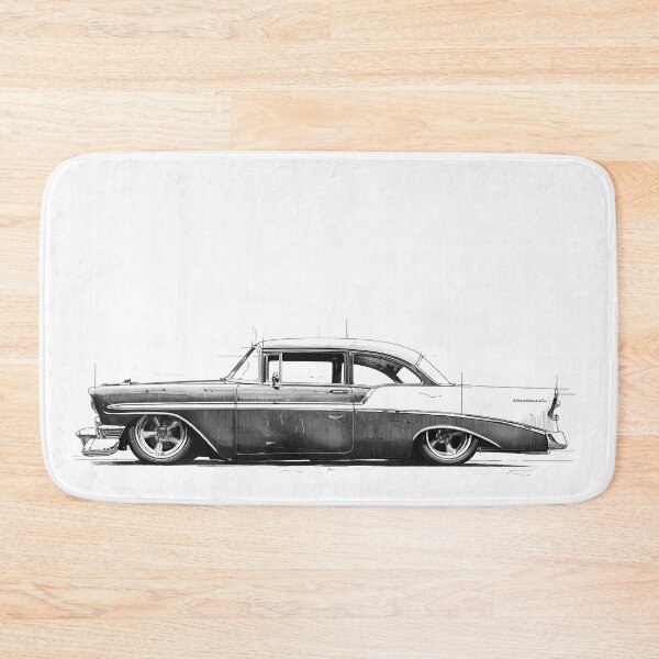 Item preview, 1956 Chevrolet Belair Sketch designed and sold by HoskingInd.