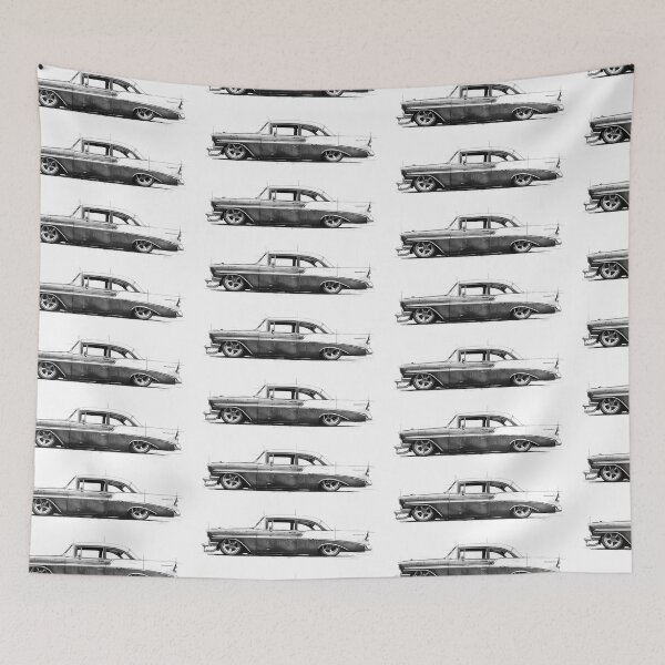 Item preview, 1956 Chevrolet Belair Sketch designed and sold by HoskingInd.