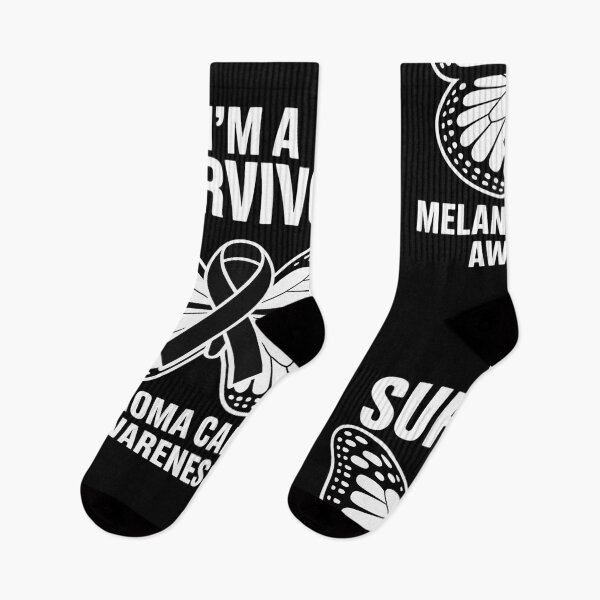 Item preview, I Am A Survivor Melanoma Skin Cancer Awareness Ribbon designed and sold by LegendsArt75.