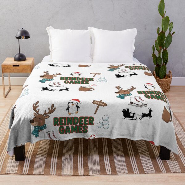 Item preview, Reindeer Games Cute Christmas Icon Set designed and sold by graphicnew.