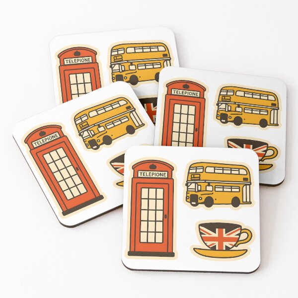 Item preview, London icons illustration set designed and sold by Koalangel.