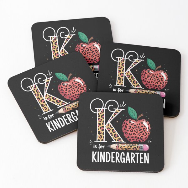 Artikelvorschau, K wie Kindergartenlehrerin Leopard Schulanfang Kinder entworfen und verkauft von Moxizz.
