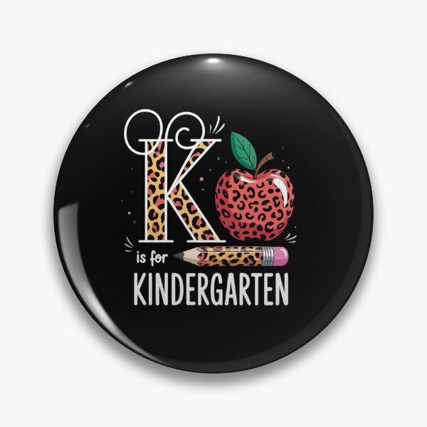 Artikelvorschau, K wie Kindergartenlehrerin Leopard Schulanfang Kinder entworfen und verkauft von Moxizz.