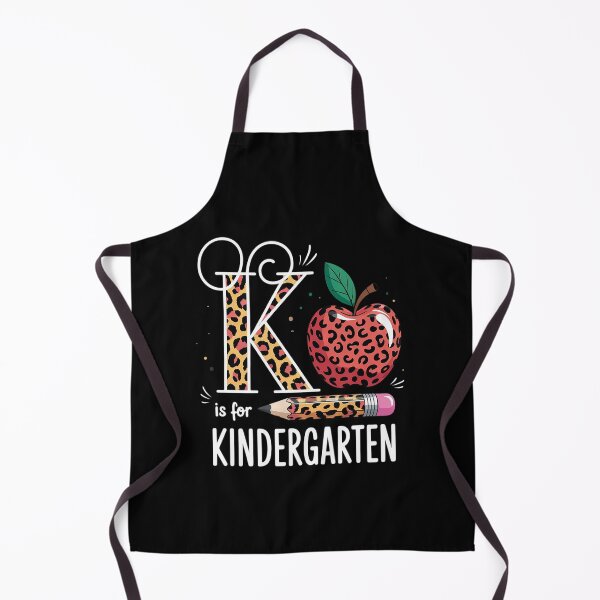Artikelvorschau, K wie Kindergartenlehrerin Leopard Schulanfang Kinder entworfen und verkauft von Moxizz.