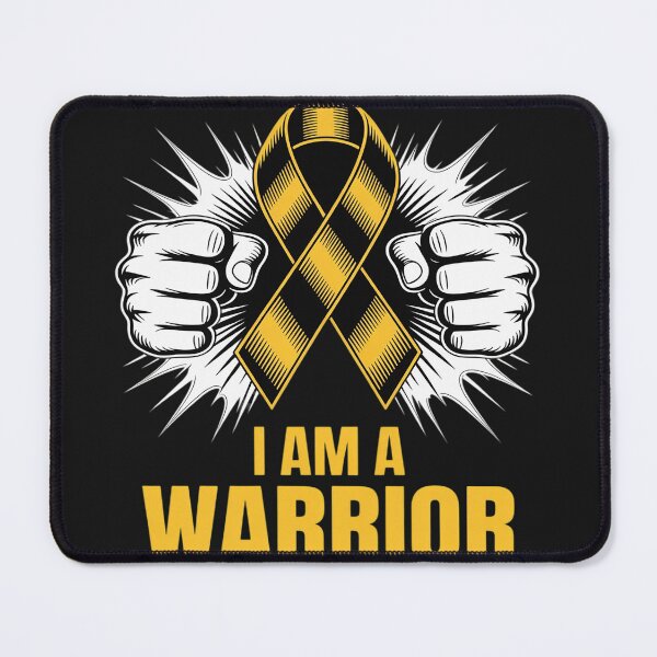 Item preview, I Am A Warrior - Childhood Cancer Awareness designed and sold by LegendsArt75.