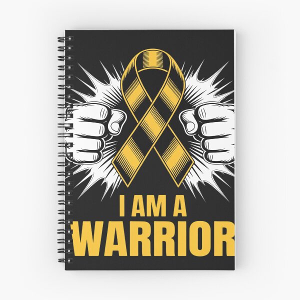 Item preview, I Am A Warrior - Childhood Cancer Awareness designed and sold by LegendsArt75.
