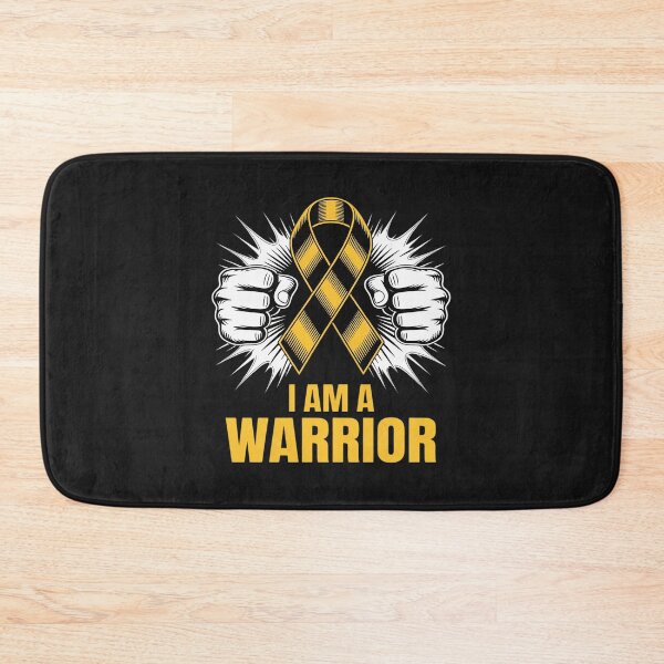 Item preview, I Am A Warrior - Childhood Cancer Awareness designed and sold by LegendsArt75.