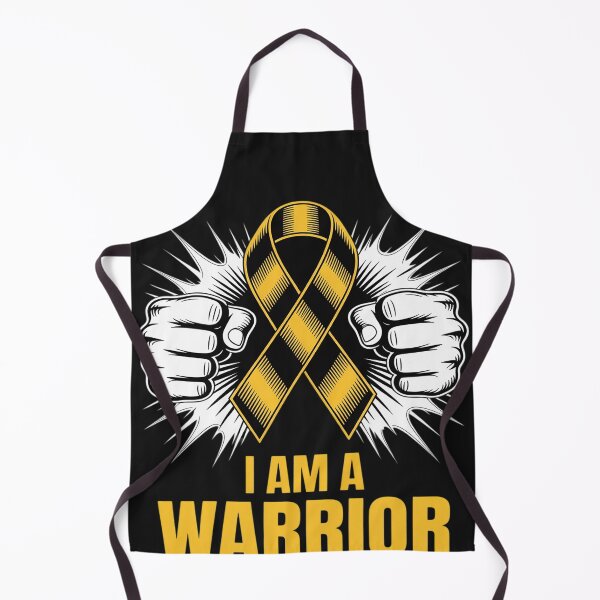 Item preview, I Am A Warrior - Childhood Cancer Awareness designed and sold by LegendsArt75.