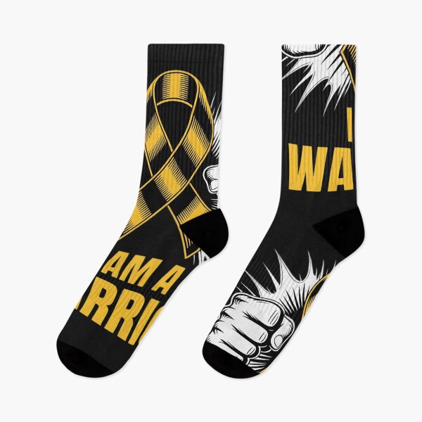 Item preview, I Am A Warrior - Childhood Cancer Awareness designed and sold by LegendsArt75.