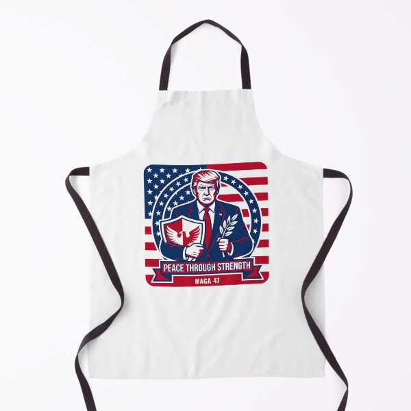 Item preview, Donald Trump Peace Through Strength - Presidential Patriot Seal designed and sold by MAGA47Official.