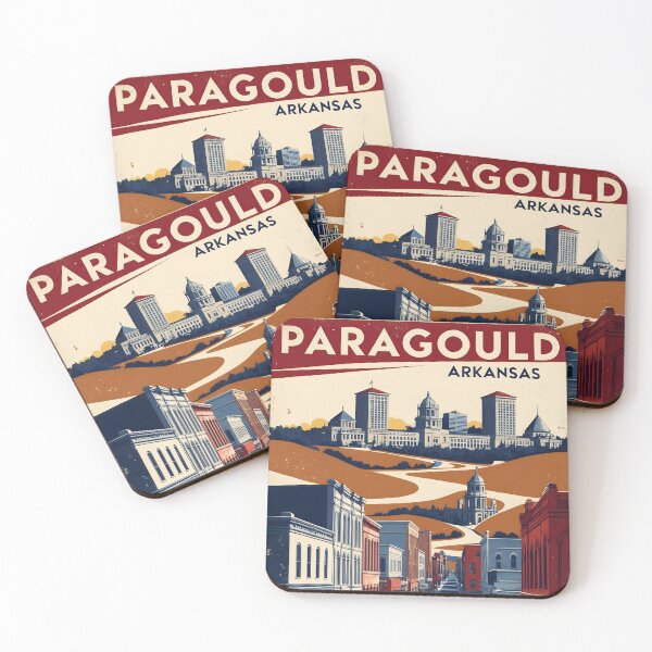 Item preview, Paragould Arkansas USA Vintage Travel Tourism designed and sold by TravelersGems.