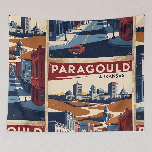 Item preview, Paragould Arkansas USA Vintage Travel Tourism designed and sold by TravelersGems.