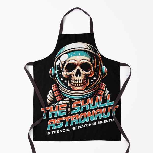 Item preview, Retro Futuristic Skeletal Astronaut In The Void Design designed and sold by GenZFashion000.