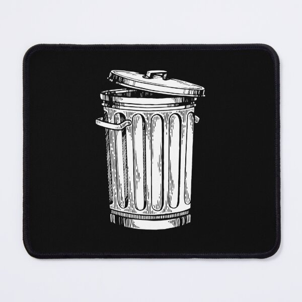 Item preview, Trash Can - Funny Simple Graphic Humor Sarcasm Gift designed and sold by kamaniyavidya.