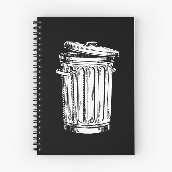 Item preview, Trash Can - Funny Simple Graphic Humor Sarcasm Gift designed and sold by kamaniyavidya.