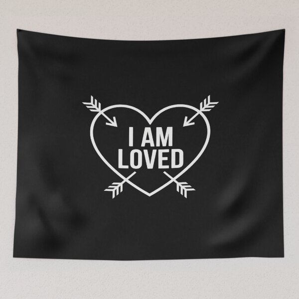 Item preview, I Am Loved Inspirational Love designed and sold by LegendsArt75.