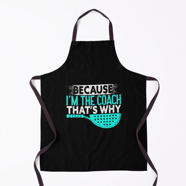 Item preview, Because I’m The Coach Padel designed and sold by loladabiancj.