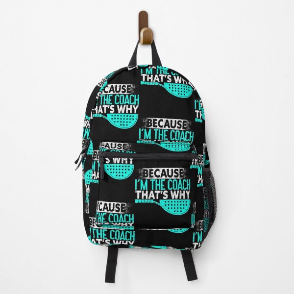 Item preview, Because I’m The Coach Padel designed and sold by loladabiancj.