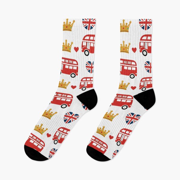 Item preview, British themed seamless pattern designed and sold by Koalangel.