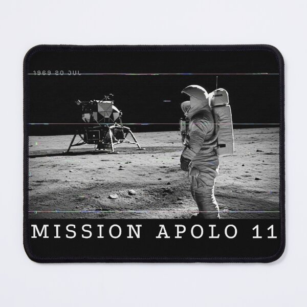 Item preview, Apollo 11 Moon Landing 1969 Vintage Astronaut Space Mission designed and sold by KiwiRider.