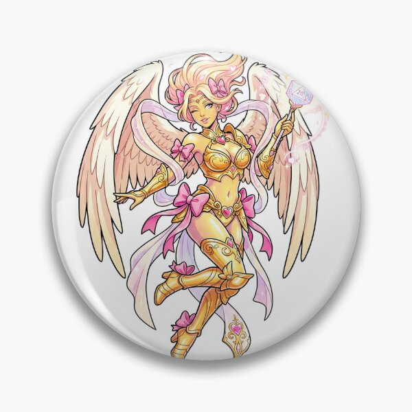 Item preview, Divine Transformation: Aasimar Paladin Magical Girl designed and sold by SkinnyFlatWhite.