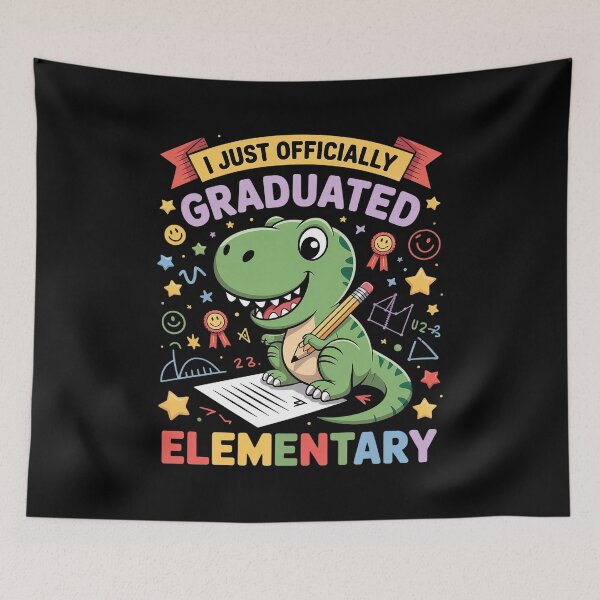 Item preview, Kids I Just Officially Graduated Elementary First Grade Primary designed and sold by Moxizz.