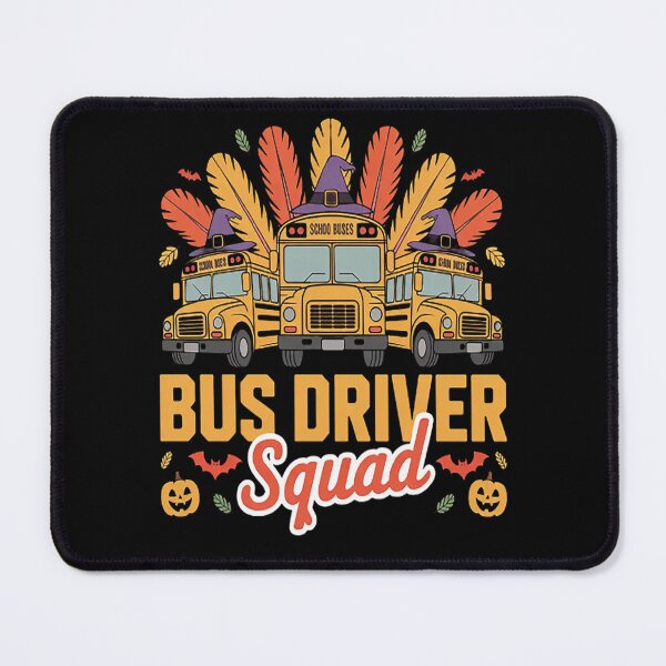 Item preview, Bus Driver Squad Witch's Hat Turkey Thanksgiving Halloween designed and sold by StuffNestie.