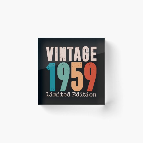 Item preview, Vintage 1959 - Road To 65th Birthday designed and sold by kamaniyavidya.