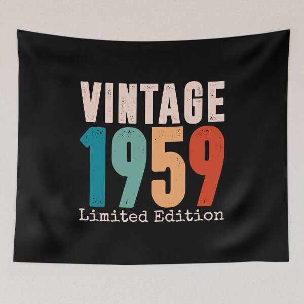 Item preview, Vintage 1959 - Road To 65th Birthday designed and sold by kamaniyavidya.