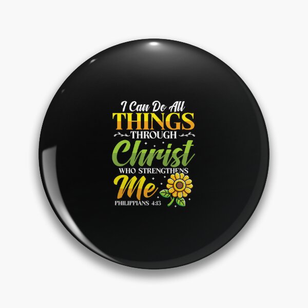 Item preview, I Can Do All Things Through Christ Who Strengthens Me Floral designed and sold by RylynKaub86.