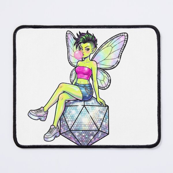 Item preview, Y2K Sass: Fairy Warlock Dice Diva designed and sold by SkinnyFlatWhite.