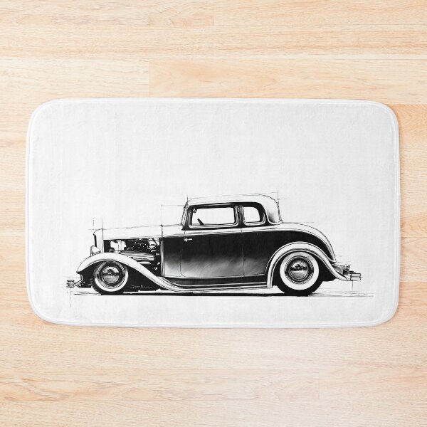 Item preview, 1932 Ford 5-window Coupe Sketch designed and sold by HoskingInd.