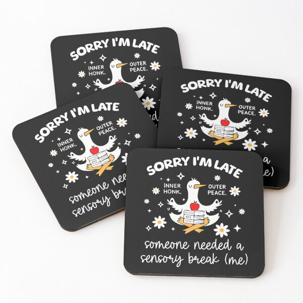 Item preview, Sorry I'M Late Inclusion Teacher Goose Special Education designed and sold by spicecarnerl.